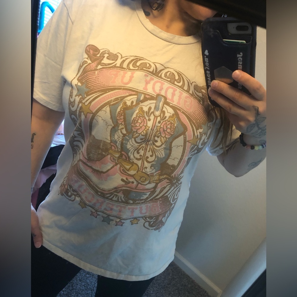GIDDY UP BUTTERCUP t-shirt by Altar’d State